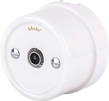 Розетка-ретро TV Оконечная Werkel Retro 1-м. белый картинка